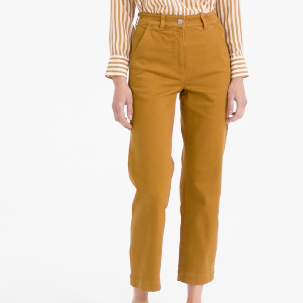 Everlane Straight-Leg Crop Pant Size 2